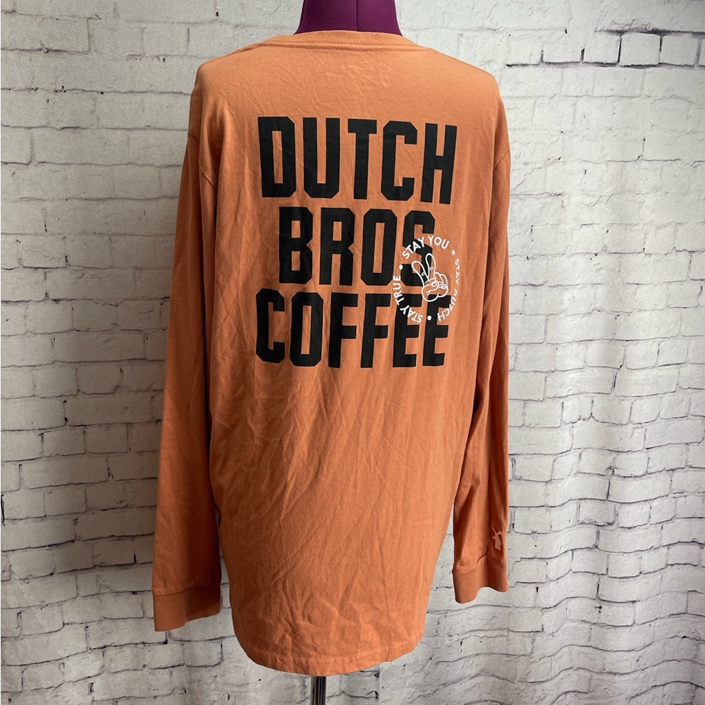 Dutch bros coffee size XL long sleeve tshirt